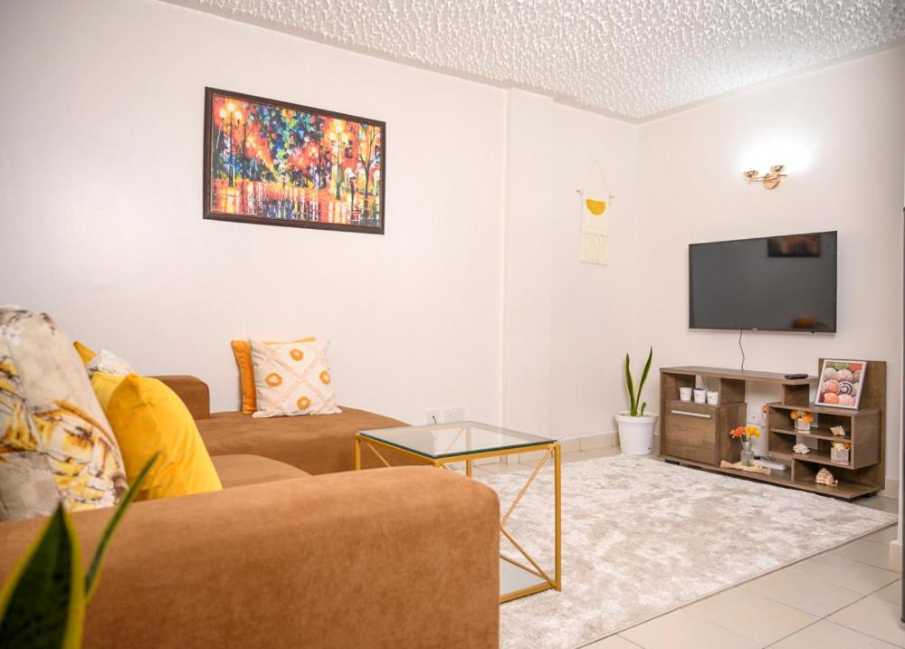 Furnished 1 Bedroom Apartment In Nairobi. 15 Mins To Cbd. Free Wi-Fi & Parking Bagian luar foto