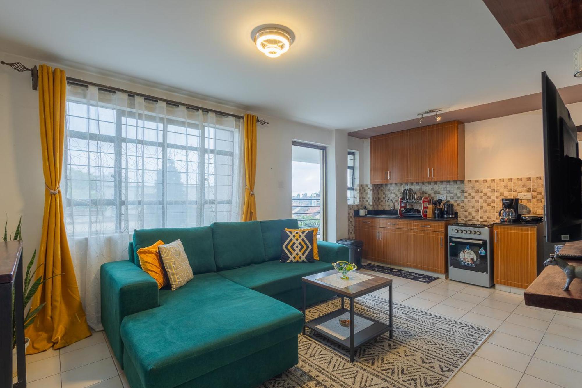 Furnished 1 Bedroom Apartment In Nairobi. 15 Mins To Cbd. Free Wi-Fi & Parking Bagian luar foto