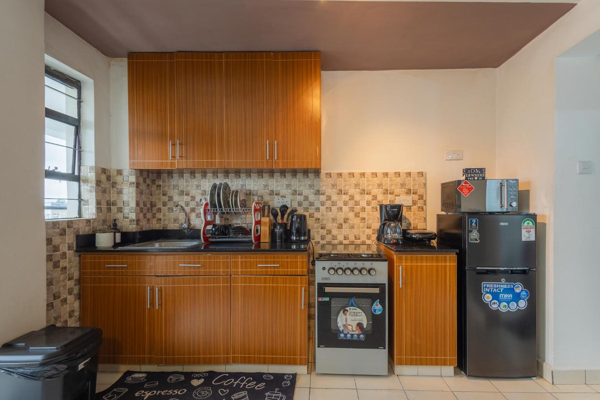 Furnished 1 Bedroom Apartment In Nairobi. 15 Mins To Cbd. Free Wi-Fi & Parking Bagian luar foto